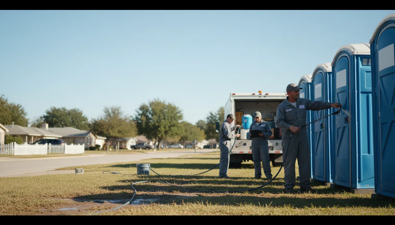 Long-Term Portable Toilet Rental in Canton, IL near me